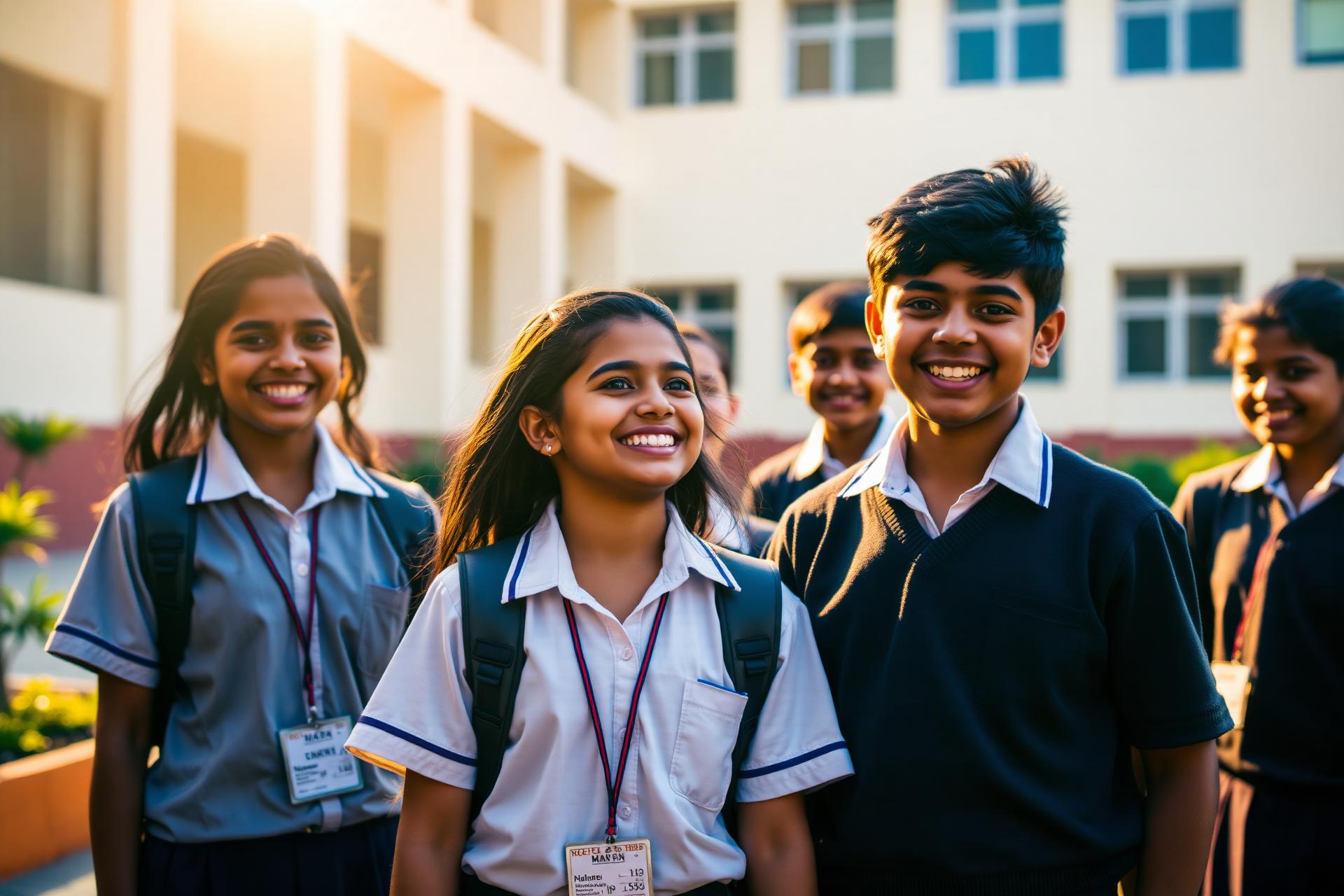 Navchetna Public School students